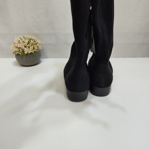 No Boundaries Over-The-Knee Boots Size 6.5W True To Size Suede-like Material NWT - Picture 7 of 12